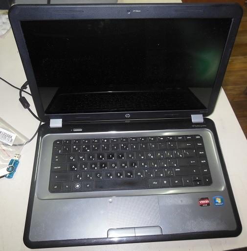 ремонт ноутбука HP G6-100er не включается